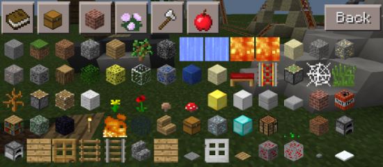 Too Many Items V 18.0 мод для Minecraft PE 0.10.5/0.10.4/0.10.0
