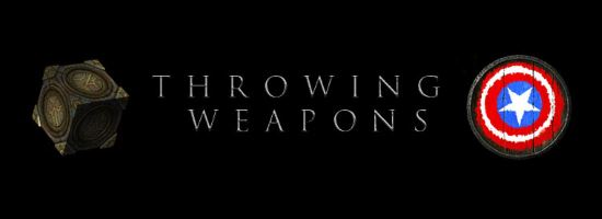 Метательное оружие / Throwing Weapons - Death From Afar для TES V: Skyrim