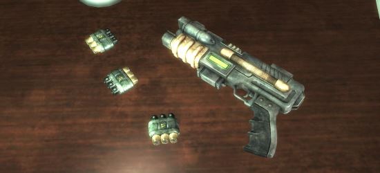 Плазменный защитник как замена плазменному пистолету для Fallout 3