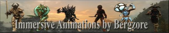 Immersive Animations для TES V: Skyrim