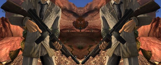 Ретекстур пистолета-пулемёта 45 калибра для Fallout: New Vegas