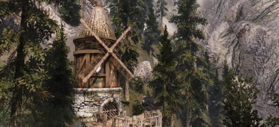 Forgotten Windmill / Забытая мельница для TES V: Skyrim