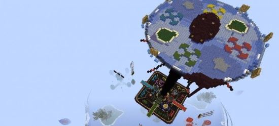 Классовый PVP Карта для Minecraft 1.8.3/1.8.2/1.8.1/1.7.10/1.7.2