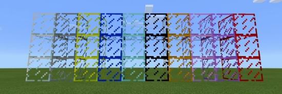 Colorful Glass - Разноцветное стекло мод для MC PE 0.10.5/0.10.4/0.10.0