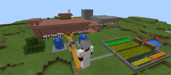 Дом Карта для Minecraft PE 0.10.5/0.10.4/0.10.0