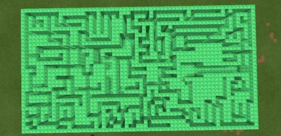 Лабиринт изумрудов Карта для Minecraft PE 0.10.5/0.10.4/0.10.0