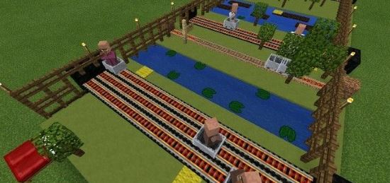 Дорога Карта для Minecraft PE 0.10.5/0.10.4/0.10.0