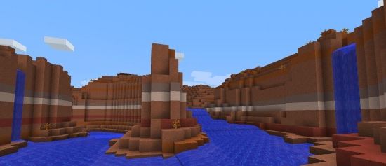 Streams - Реки и водопады мод для Minecraft 1.7.10