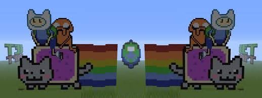 Стикерный паркур Карта для Minecraft 1.8.3/1.8.2/1.8.1/1.7.10/1.7.2