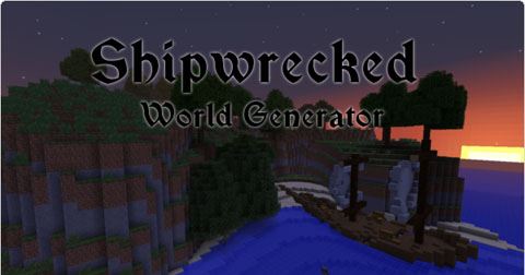 Shipwreck - Кораблекрушение rpg мод для Minecraft 1.8.1/1.8/1.7.10/1.7.2/1.6.4/1.5.2