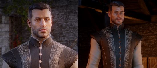 Human Male Skyhold Outfit Retextures v 1.0 для Dragon Age: Inquisition