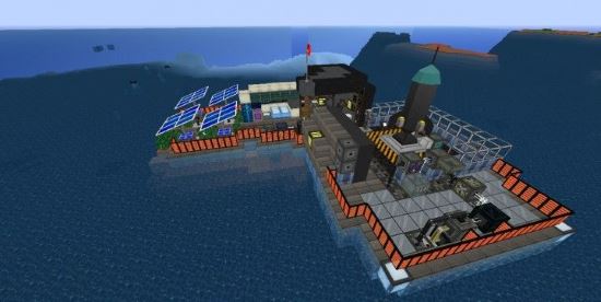 Космодром Карта для Minecraft 1.8.3/1.8.2/1.8.1/1.7.10/1.7.2