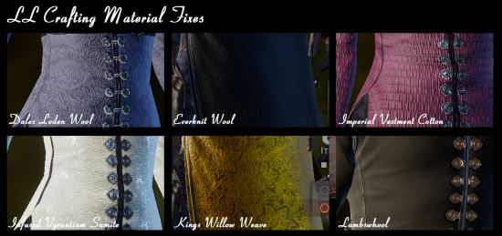 LL Crafting Material fixes v 1.2 для Dragon Age: Inquisition