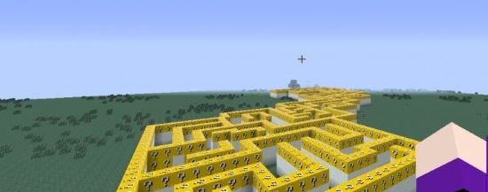 Туманный лабиринт Карта для Minecraft 1.8.3/1.8.2/1.8.1/1.7.10/1.7.2