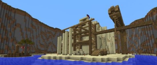 Паркурный замок Карта для Minecraft 1.8.3/1.8.2/1.8.1/1.7.10/1.7.2