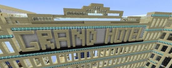 Гранд отель Карта для Minecraft 1.8.3/1.8.2/1.8.1/1.7.10/1.7.2