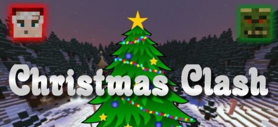 Рождественское столкновение Карта для Minecraft 1.8.3/1.8.2/1.8.1/1.7.10/1.7.2