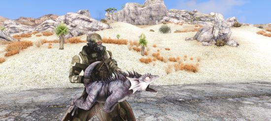 Gecko Flamer / Огнемет-геккон v 1.20 для Fallout: New Vegas