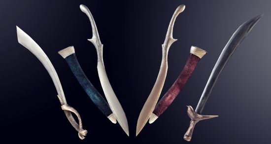 Редгардские (Йокуданские) ятаганы и мечи для TES V: Skyrim