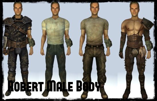 Roberts Male Body v 3.2 для Fallout: New Vegas