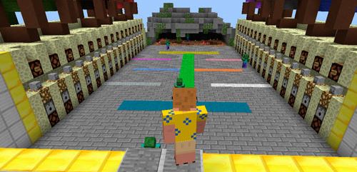 Blocks VS Zombies Карта для Minecraft 1.8.2/1.8.1/1.7.10/1.7.2