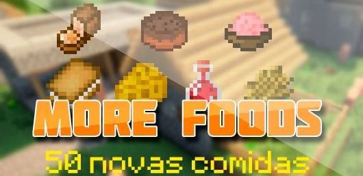 More Foods - Новая еда мод для Minecraft PE 0.10.5/0.10.4/0.10.0
