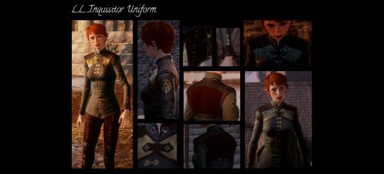 LL Inquisitor's Uniform v 1.0 для Dragon Age: Inquisition