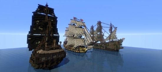 Пираты Карибского моря Карта для Minecraft 1.8.3/1.8.2/1.8.1/1.7.10/1.7.2