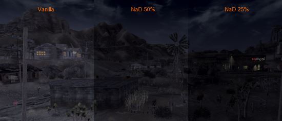 Nights are Darker v 4.0 для Fallout: New Vegas