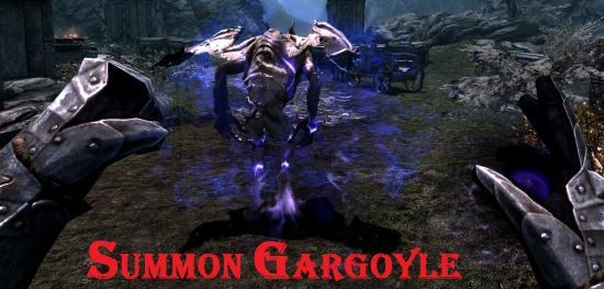 Призывные компаньоны гаргульи / Summon Gargoyles - Mounts and Followers v 1.5 для TES V: Skyrim