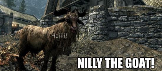 Нилли — козёл v 1.0 для TES V: Skyrim