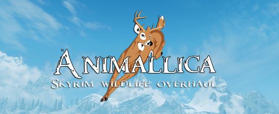 Анималлика - дикие животные \ Animallica - Wildlife Overhaul v 1.2 для TES V: Skyrim