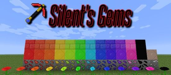 Silent’s Gems - Новые руды мод для Майнкрафт 1.8.1/1.8/1.7.10/1.7.2/1.6.4