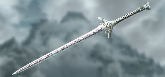 Двуручный меч доблести для TES V: Skyrim