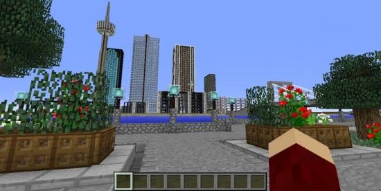 Minecraft City - Карта для Майнкрафт 1.8.3/1.8.2/1.8.1/1.7.10/1.7.2/1.6.4