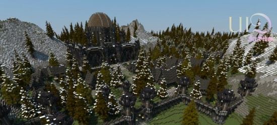 Старинный замок Карта для Minecraft 1.8.3/1.8.2/1.8.1/1.7.10/1.7.2