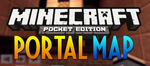 Портал Карта на прохождение для Minecraft PE 0.10.5/0.10.4/0.10.0