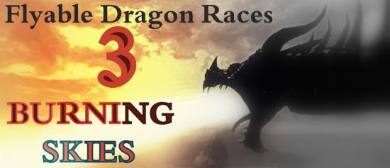 Управляемая раса драконов-Пылающие небеса v 3.1.5 для TES V: Skyrim