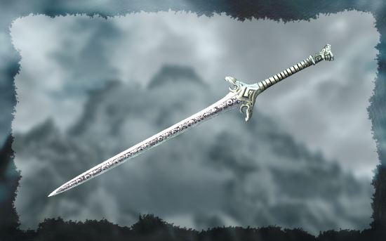 Двуручный меч доблести v 5.6 для TES V: Skyrim
