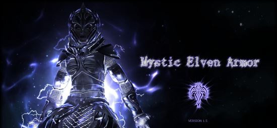 Mystic Elven Armor - HD - доспехи для Skyrim