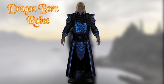 Одеяние Драконорожденного / Dragon Born Robes v 1.01 для TES V: Skyrim
