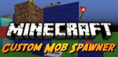 Custom Mob Spawner Mod для Minecraft 1.8/1.7.10/1.7.2/1.6.4