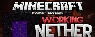 Nether Portal мод для Minecraft PE 0.11.0/0.10.5/0.10.4