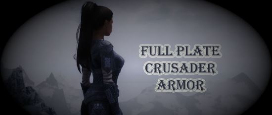 Full plate crusader armor v 1.11 HR для TES V: Skyrim