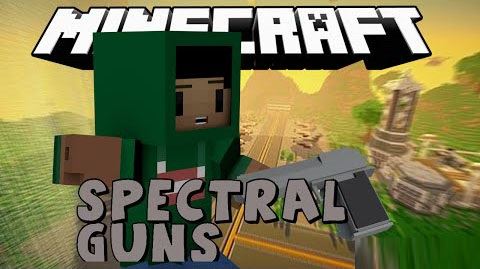Мод Spectral Guns для Майнкрафт 1.8