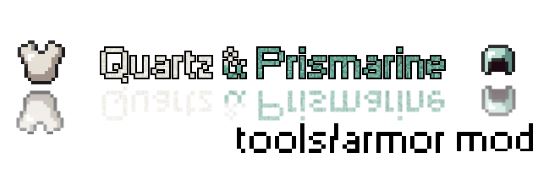 Мод Quartz and Prismarine Armor/Tools для Майнкрафт 1.8
