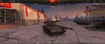 Ангар Китайский порт для World of Tanks 0.9.7