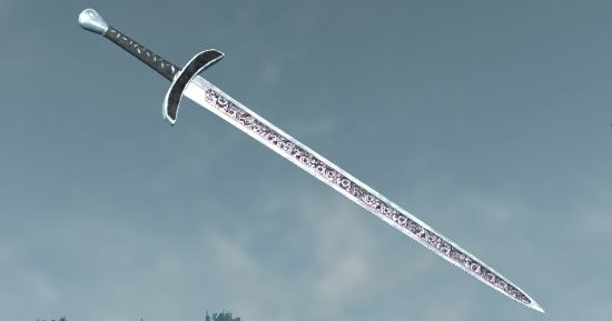 Одноручный меч доблести v 5.5 для TES V: Skyrim