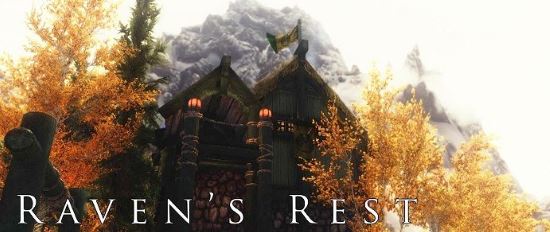 Raven's Rest - Memorial to My Father - дом для Skyrim