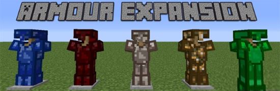 Мод Armour Expansion для Minecraft 1.8